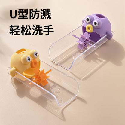 Household Cartoon Faucet Extender Baby Hand Washing Cute Cartoon Kidsren's Universal Silicone Extended Anti-Splash Artifact - image 4