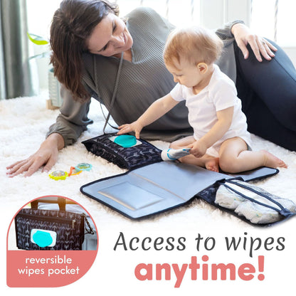 Baby Diaper Changing Pad Portable Outing Baby Diaper Changing Pad Bag Stroller Hanging Newborn Diaper - image 2
