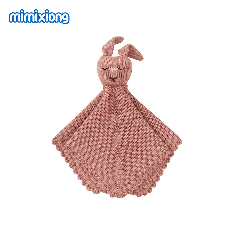 Hot Selling New Baby Cute Rabbit Shape Hollow Baby Comfort Towel - image 5