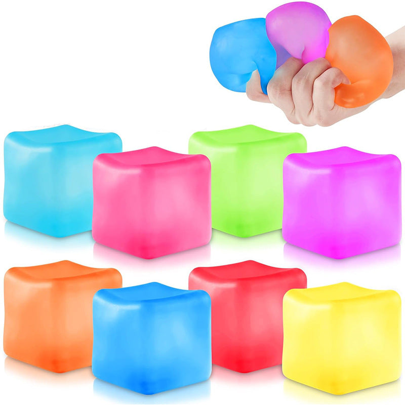 New and Unique Children's Stress-Relief Squeeze Toy with Soft Rubber Texture, Maltose Export Stress-Relief Toy - image 3