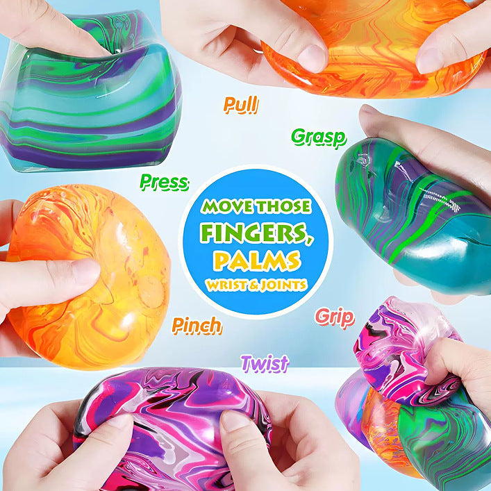 New and Unique Children's Stress-Relief Squeeze Toy with Soft Rubber Texture, Maltose Export Stress-Relief Toy - image 4