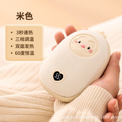 New Hand Warmer Mobile Charger Two-In-One Girl's Baby Warmer Birthday Portable Baby Warmer Portable Winter Mini - image 2