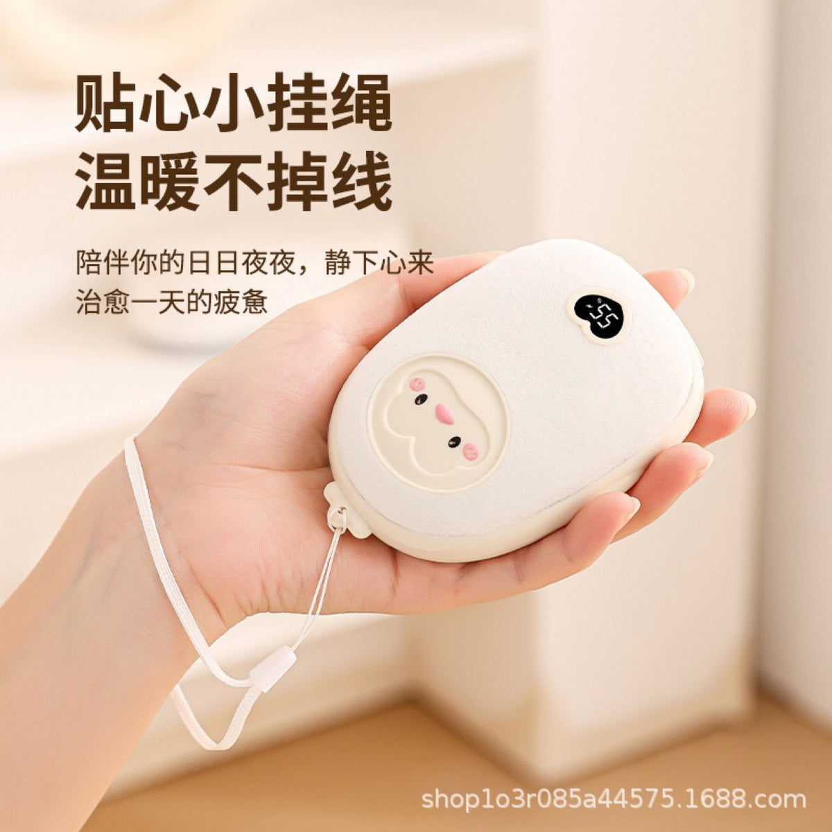New Hand Warmer Mobile Charger Two-In-One Girl's Baby Warmer Birthday Portable Baby Warmer Portable Winter Mini - image 4