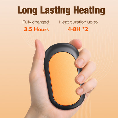 Cross-Border New Magnetic Split Hand Warmer Rechargeable Mini Portable Two-In-One USB Rechargeable Baby Warmer - image 4