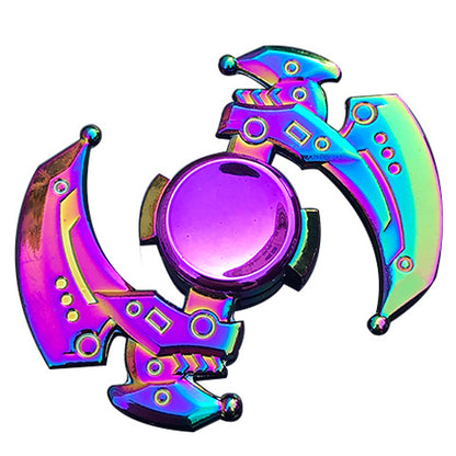 New Alloy Fingertip Spinner Decompression Toy Hand Spinner Finger Spinner Factory Wholesale Street Stall Toys - image 5