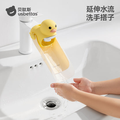 Beitaisi Children's Faucet Extender Baby Handwashing Extension Silicone Cute Universal Splash-Proof Device - image 1