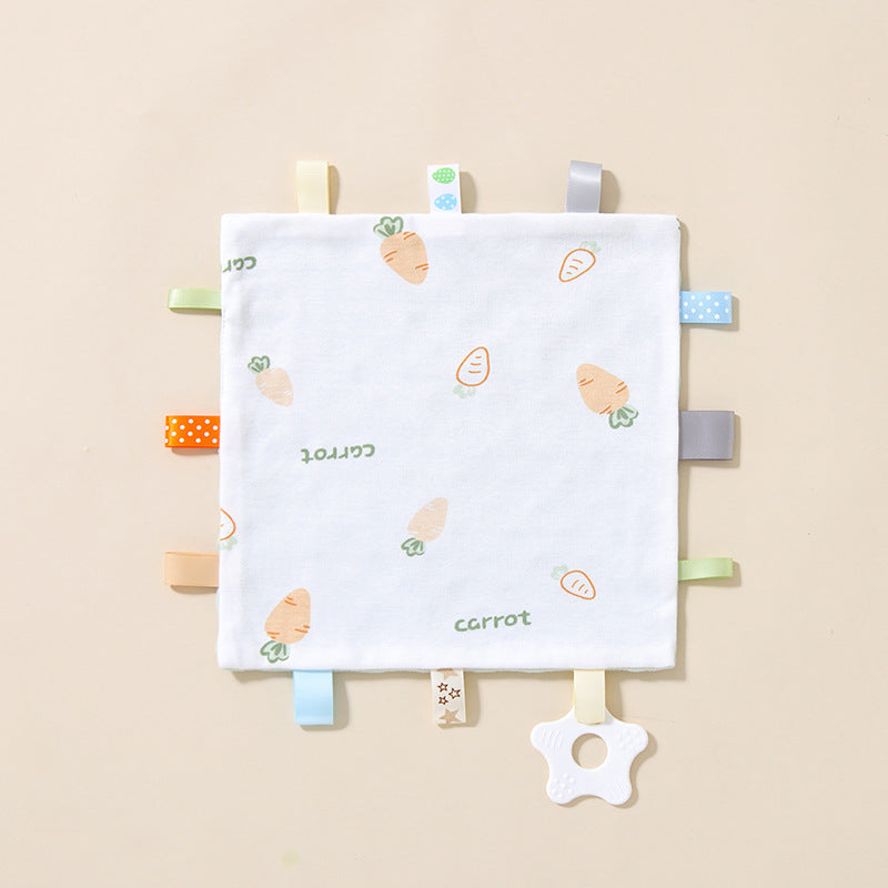 Baby Soothing Doll Sleep Tag Toy Sleeping Artifact Newborn Baby Newborn Teether Beanie Soothing Towel - image 2