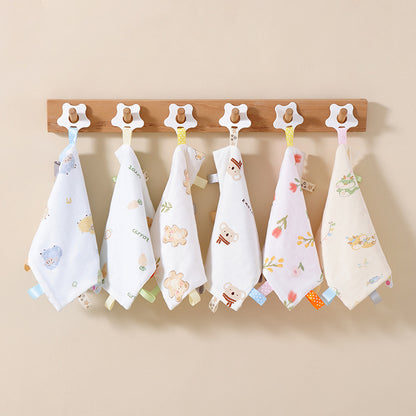 Baby Soothing Doll Sleep Tag Toy Sleeping Artifact Newborn Baby Newborn Teether Beanie Soothing Towel - image 4