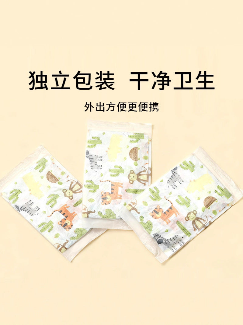 Baby Disposable Long-Sleeved Smock Sleeveless Kidsren's Eating Bib Apron Outer Wear Baby Rice Pocket Waterproof Reverse Dressing - image 3