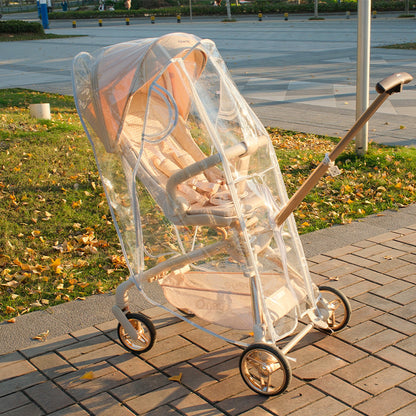 Baby Stroller Windproof Cover, Universal Rain Cover, Winter Stroller Warm Cover, Small Child Stroller Accessory, Outdoor Rain Cover - image 2