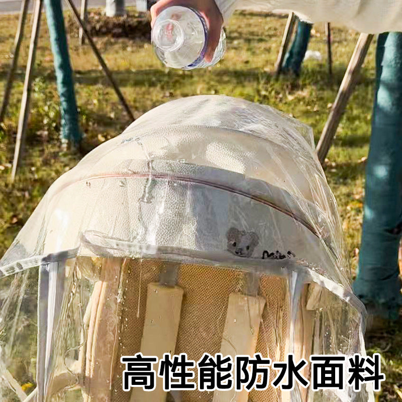 Baby Stroller Windproof Cover, Universal Rain Cover, Winter Stroller Warm Cover, Small Child Stroller Accessory, Outdoor Rain Cover - image 3