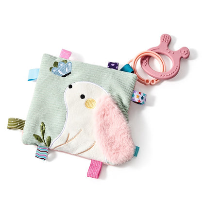Cross-Border New Model Abebe Baby Toy Animal Comfort Towel, Portable and Hangable, Soft Baby Sleeping Companion Comfort Towel - image 5