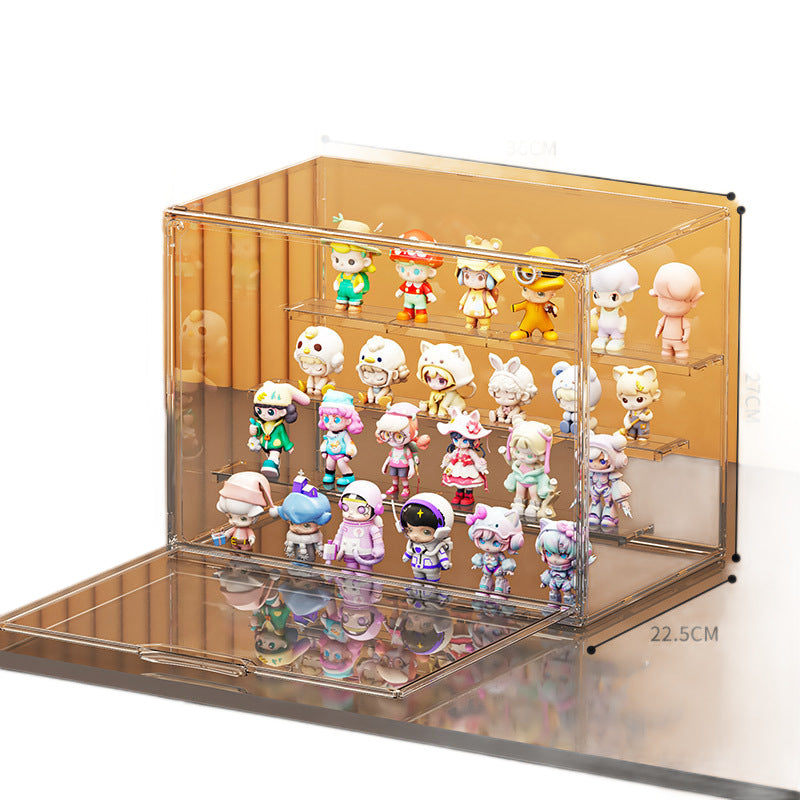 Bag Storage Transparent Cosmetics Storage Box Hand-Made Display Cabinet Book Toy Blind Box Display Box Acrylic Box - image 5