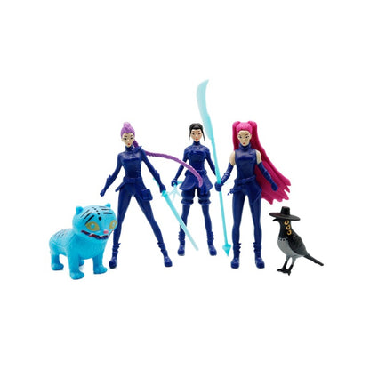 Cross-Border K-Pop Korean Wave 2-4.5inch Hunter Girl Group Star Figures Game Peripheral Trendy Toy Doll Ornament Model - image 5