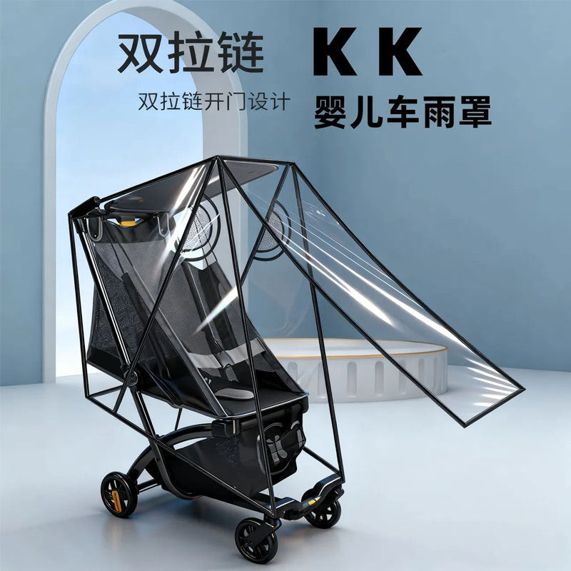 Suitable for Kk Pocket Stroller Windproof Cover, Warm Kp2 Baby Stroller Rain Cover, Kp6 Baby Stroller Raincoat Cape - image 2