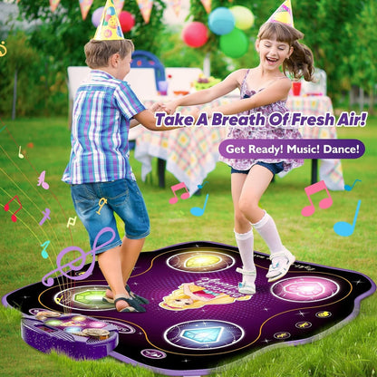 Dance Mat Toys for 3-12 Year Old Kids Electronic Dance Pad
