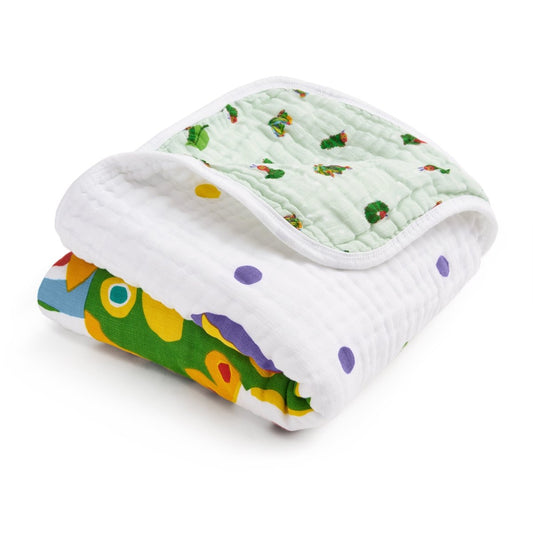essentials cotton muslin dream blanket