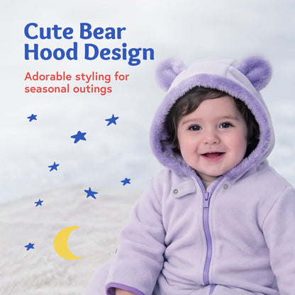 Baby Bear Fleece Bunting