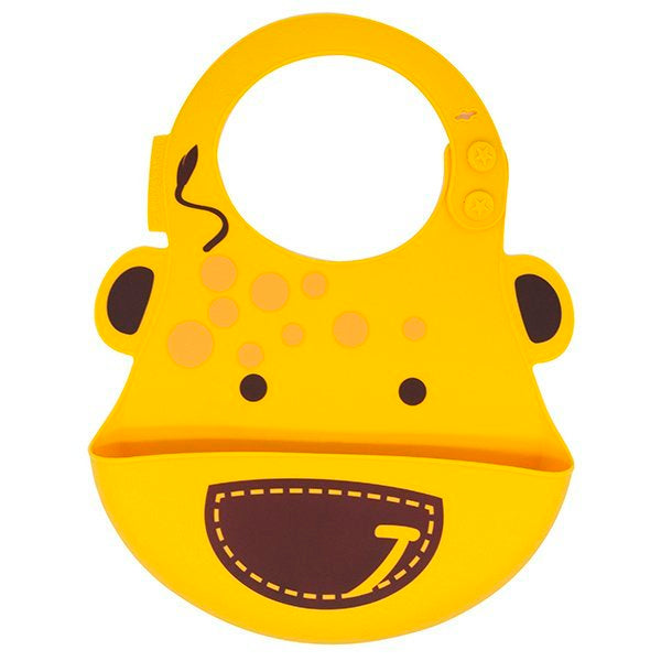 Marcus & Marcus Silicone Baby Bib – BPA-Free Adjustable Feeding Bib with Crumb Catcher