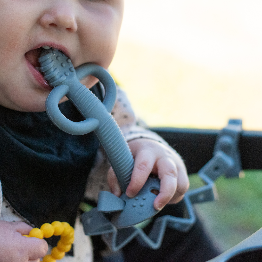 Teething Spoon & Toy Bungee