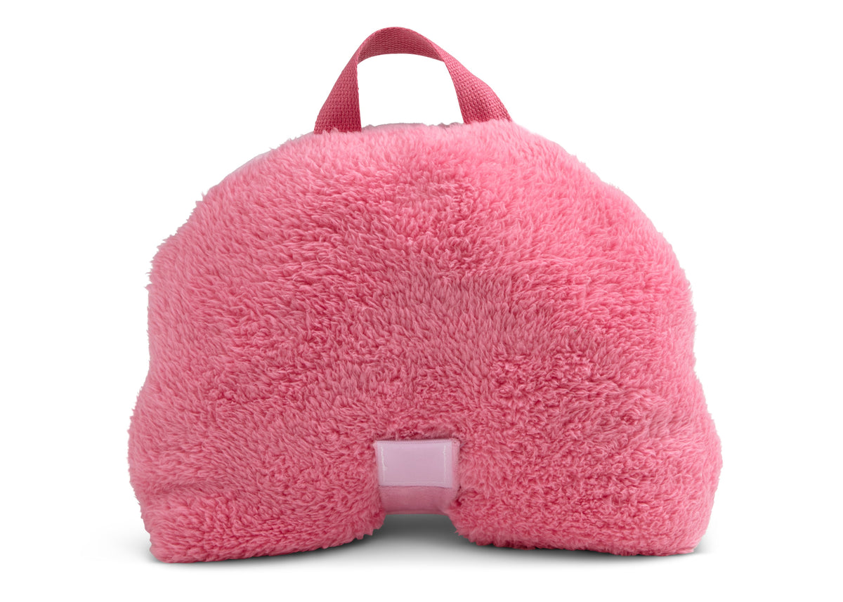 Personalized Sherpa Throw Blanket with Storage Pocket for Kids