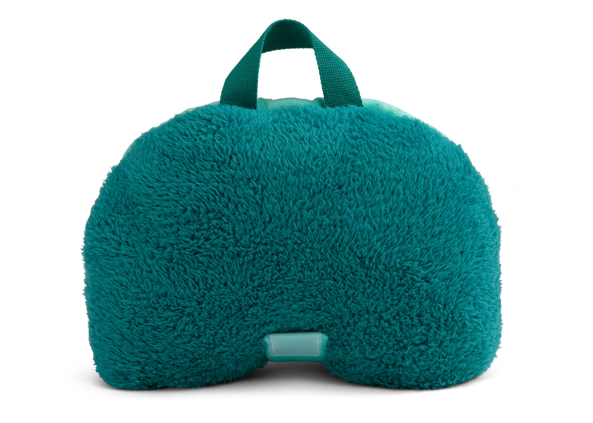 Personalized Sherpa Throw Blanket with Storage Pocket for Kids