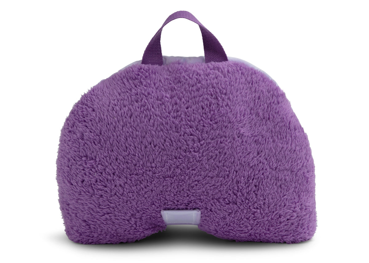 Personalized Sherpa Throw Blanket with Storage Pocket for Kids