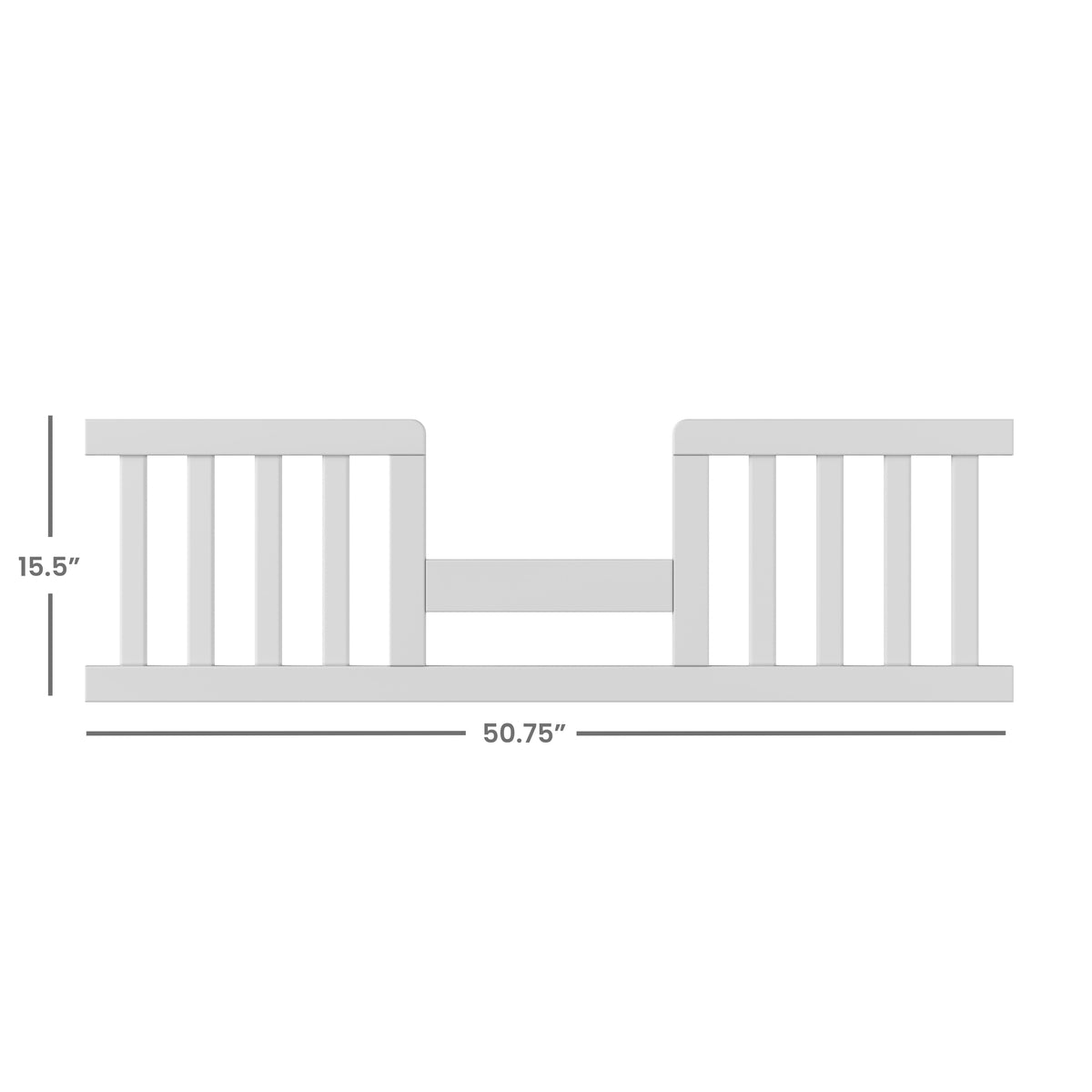 F09514 - Toddler Guard Rail, Matte White