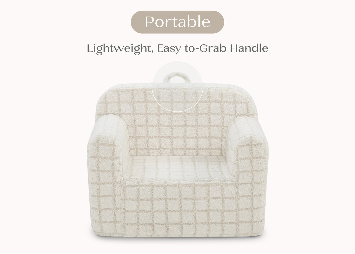 Checkered Cozee Chair