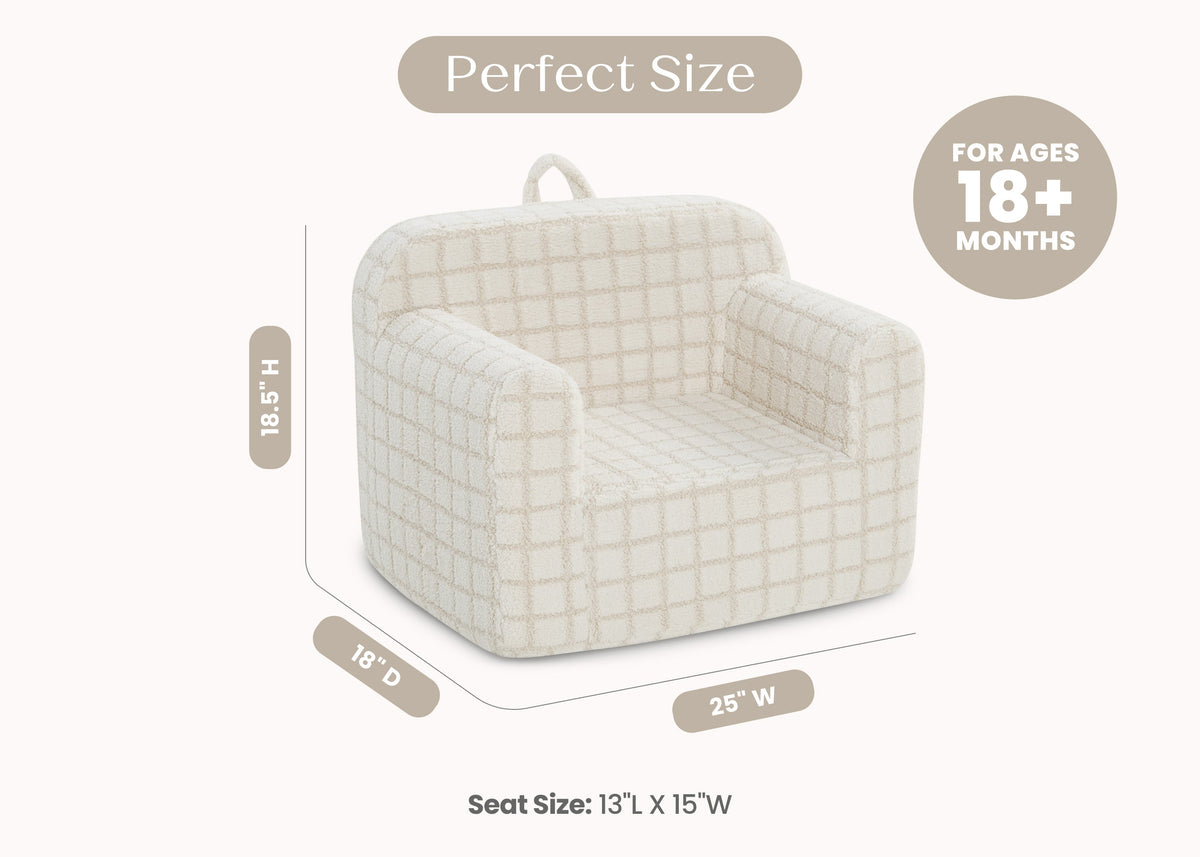 Checkered Cozee Chair