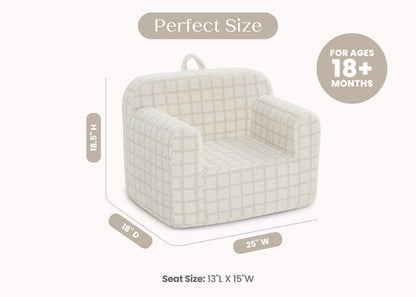 Checkered Cozee Chair