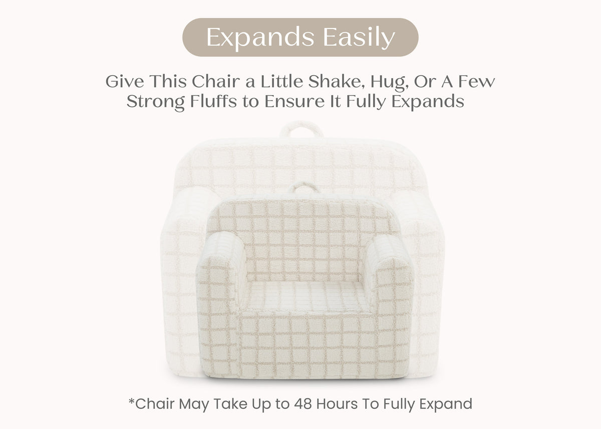 Checkered Cozee Chair