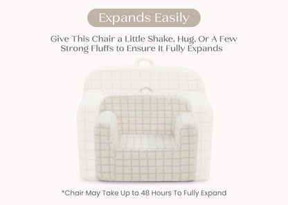 Checkered Cozee Chair