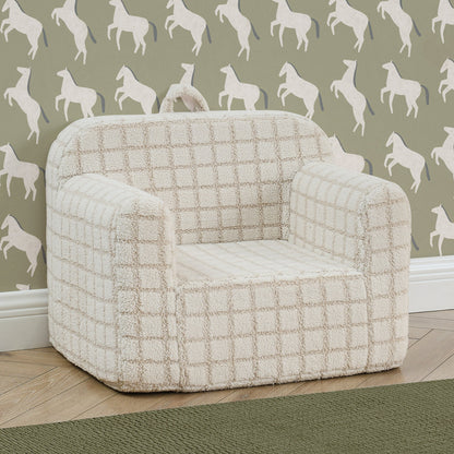 Checkered Cozee Chair