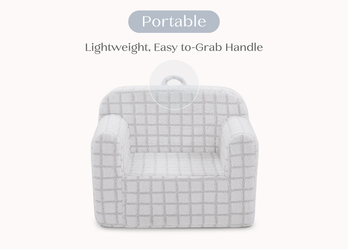 Checkered Cozee Chair