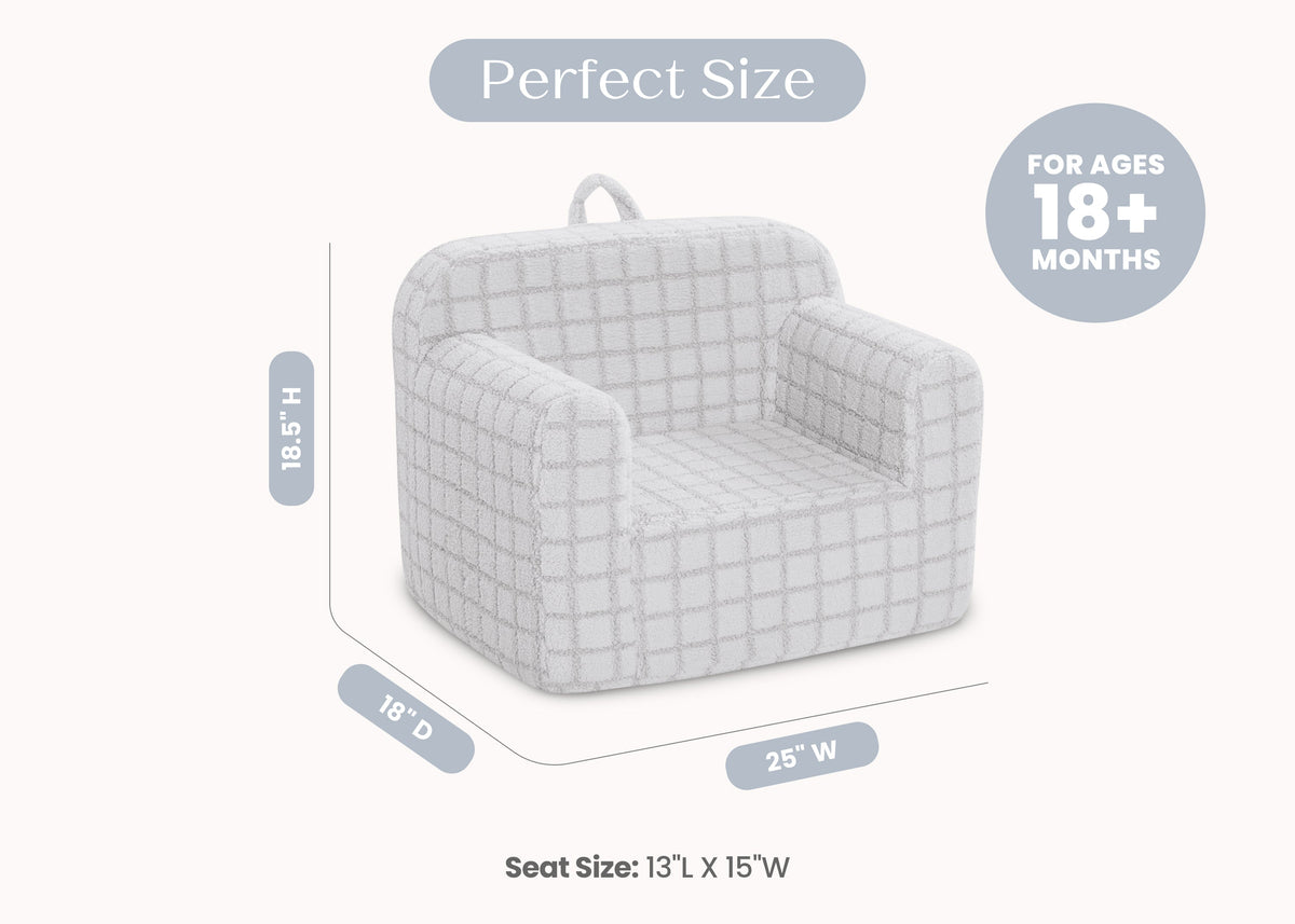 Checkered Cozee Chair