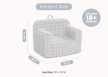 Checkered Cozee Chair