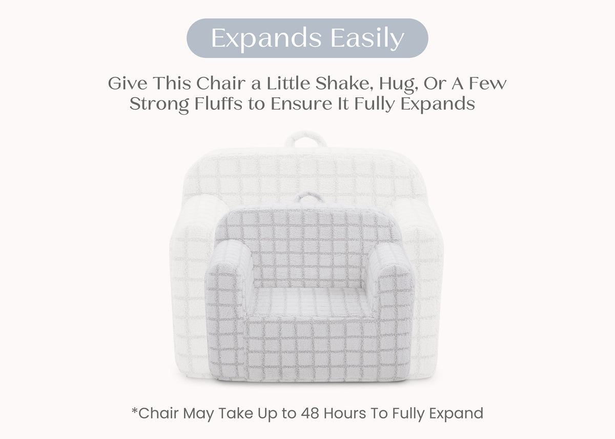 Checkered Cozee Chair