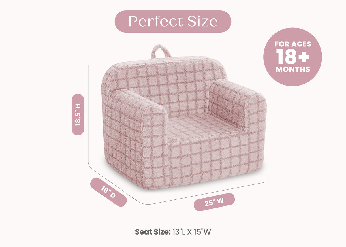 Checkered Cozee Chair