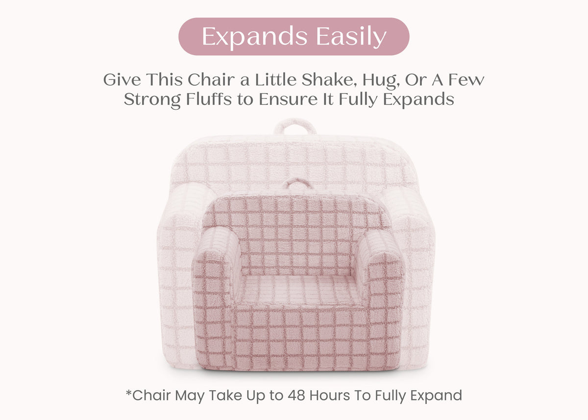 Checkered Cozee Chair