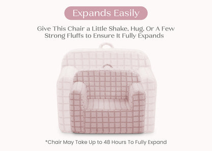 Checkered Cozee Chair