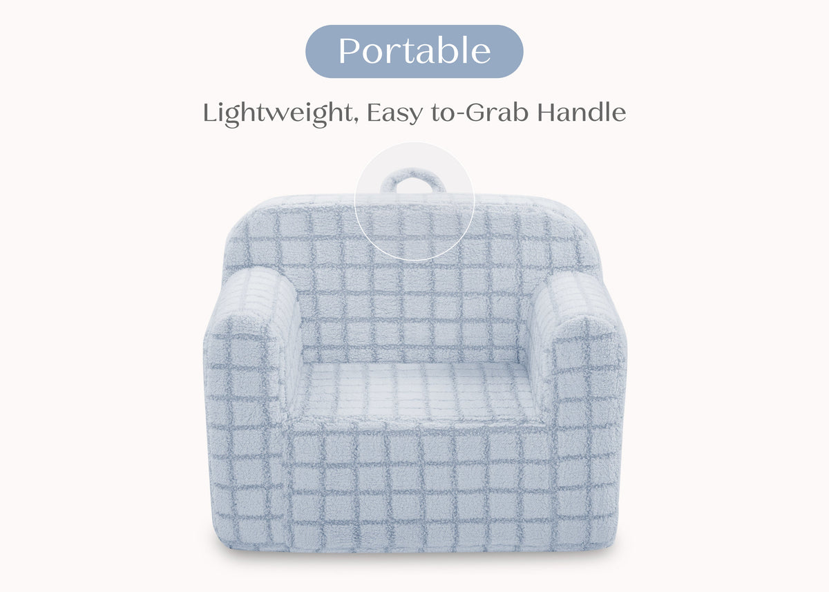 Checkered Cozee Chair