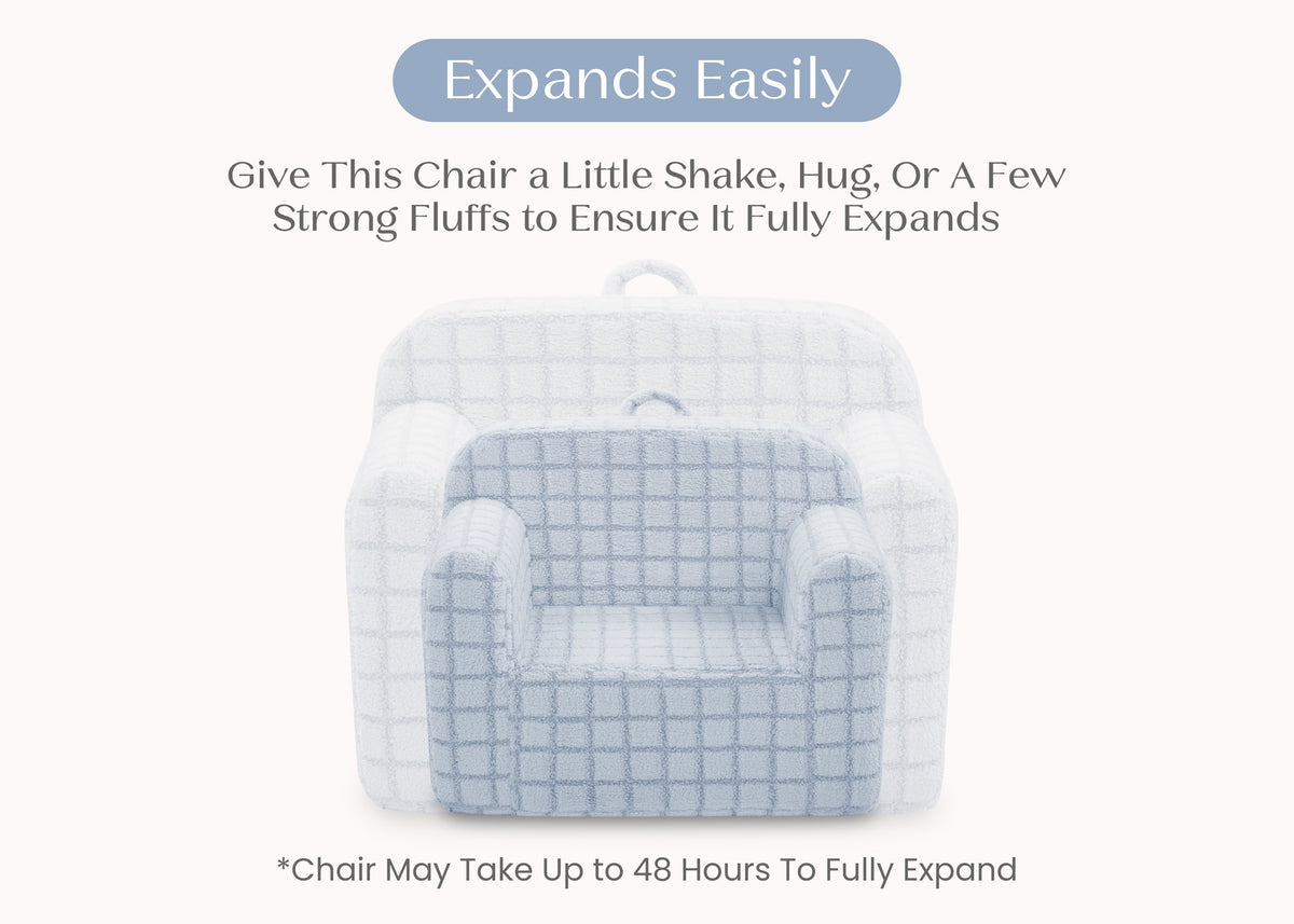 Checkered Cozee Chair