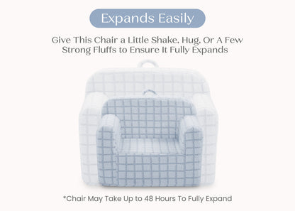 Checkered Cozee Chair