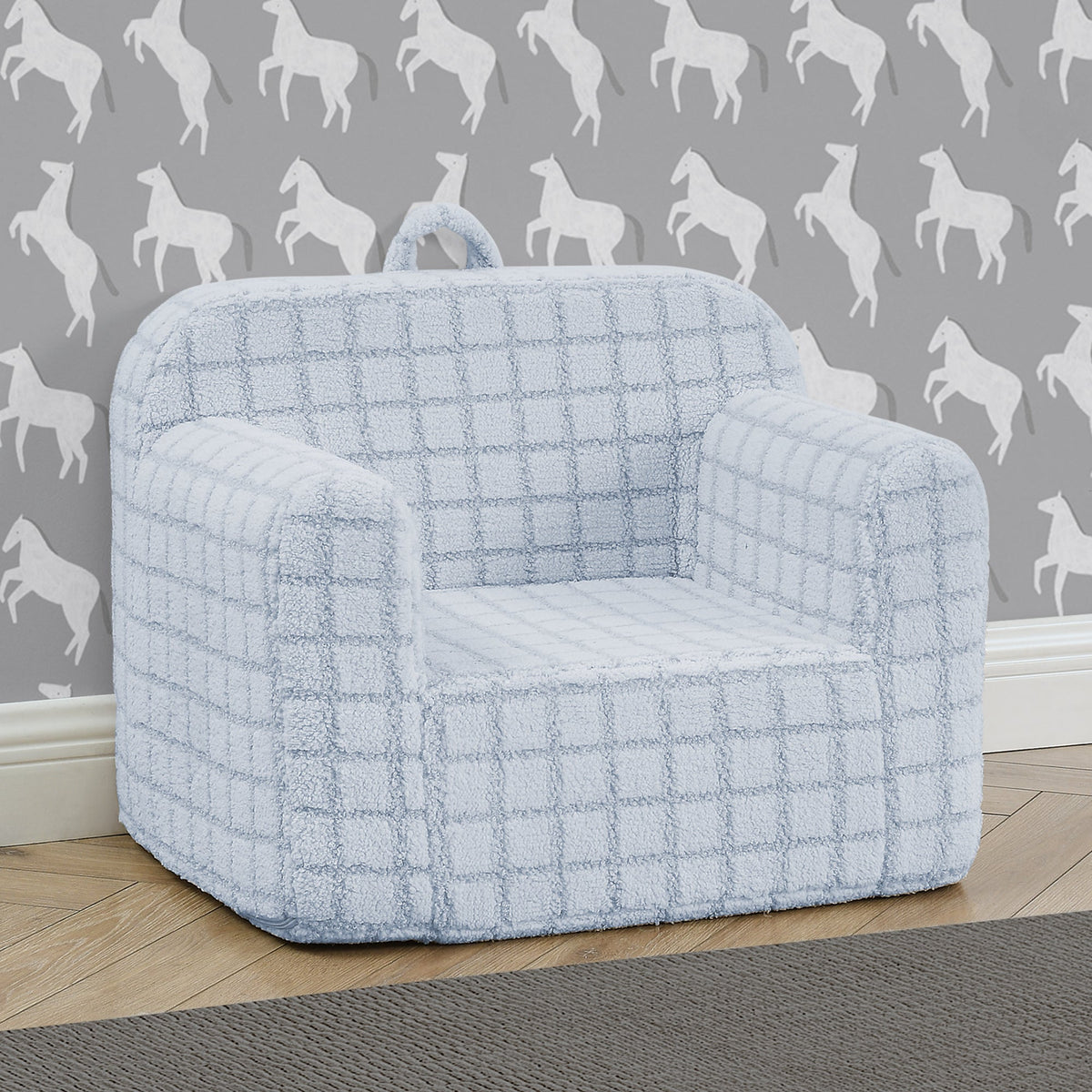 Checkered Cozee Chair