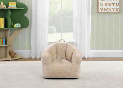 Kids Plush Barrel Chair