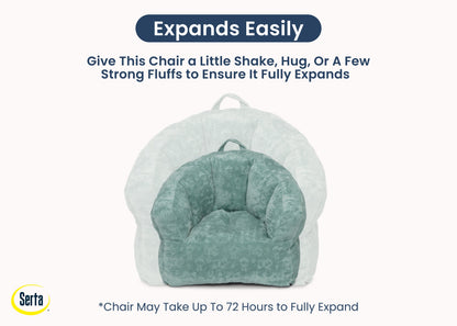 Kids Plush Barrel Chair