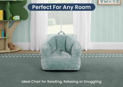 Kids Plush Barrel Chair