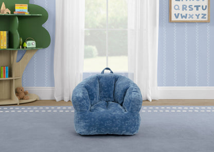 Kids Plush Barrel Chair