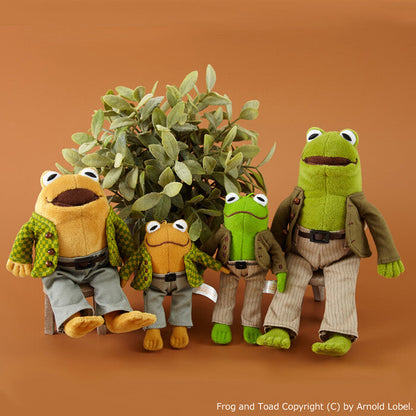Frog and Toad Plush Toys by Sekiguchi